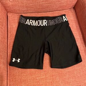 Girls Under Armour spandex short